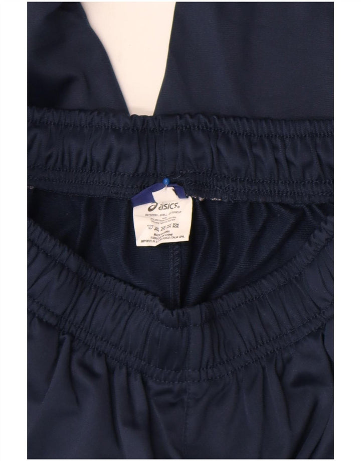 Pantalón De Chándal Asics Hombre Pequeño Poliéster Azul Marino