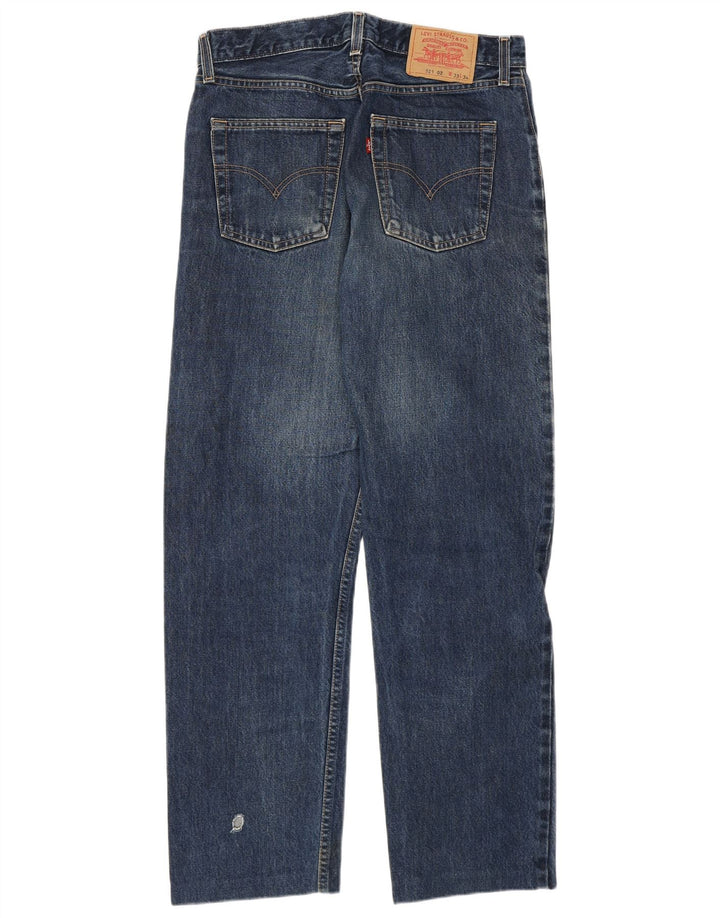 Levi's Jeans rectos 521 para hombre W33 L29 Algodón azul