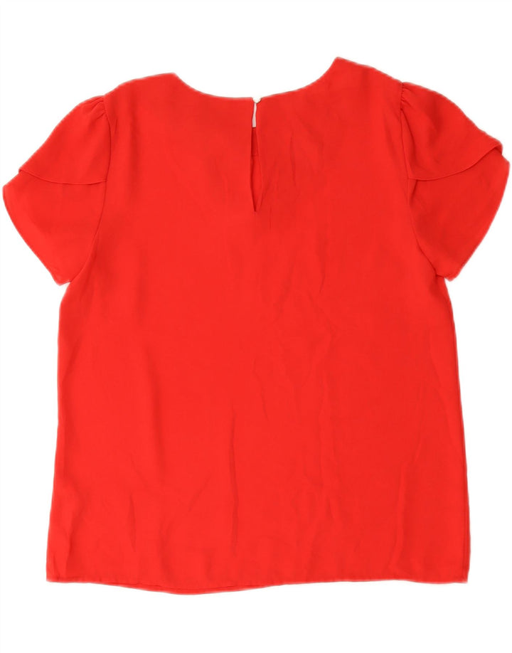 Blusa Oasis para mujer Top UK 10 Small Poliéster rojo