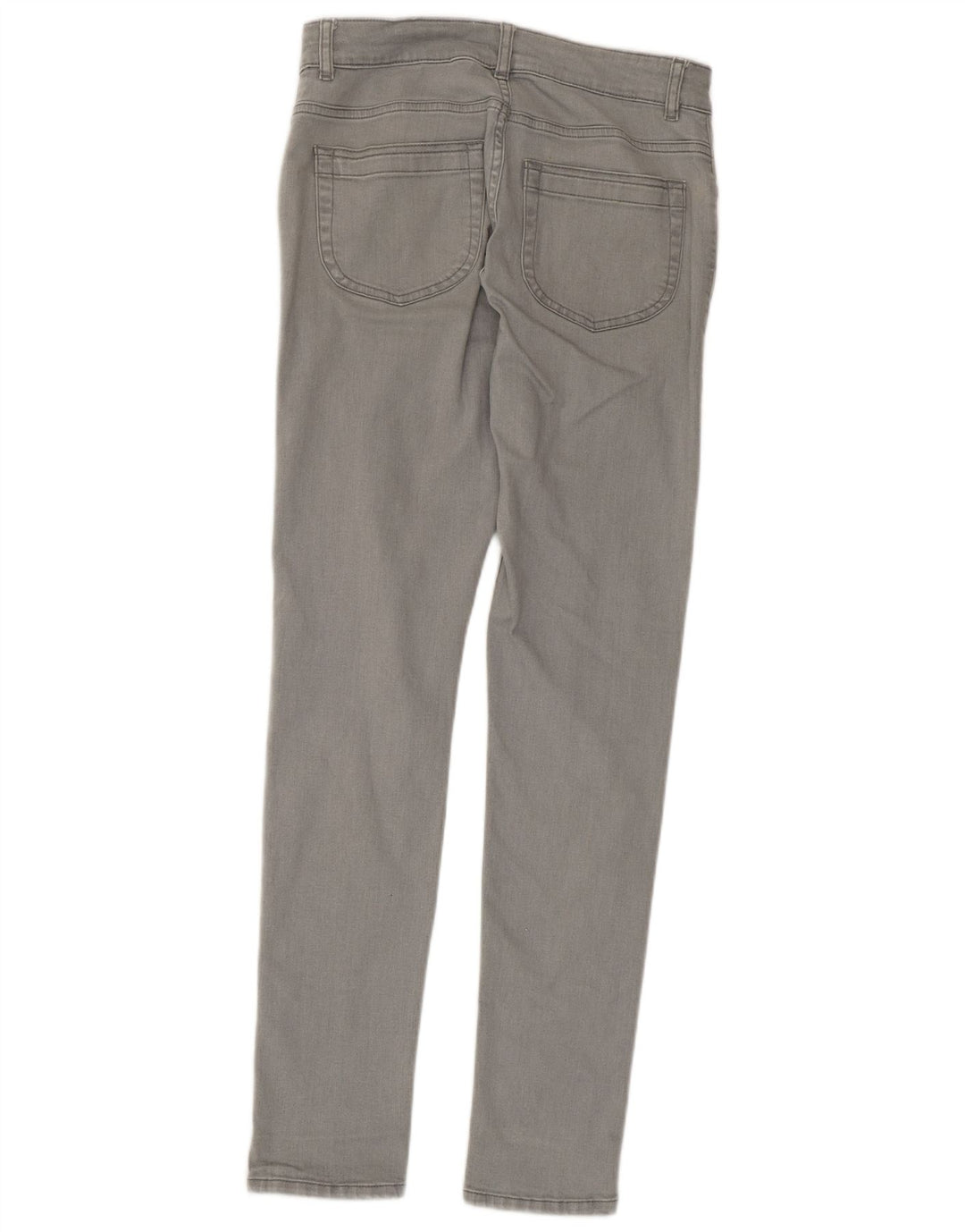 JAEGER Vaqueros pitillo para mujer UK 8 Small W30 L30 Algodón gris