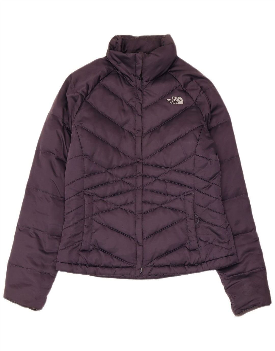 The North Face Chaqueta acolchada para mujer UK 10 Small Púrpura