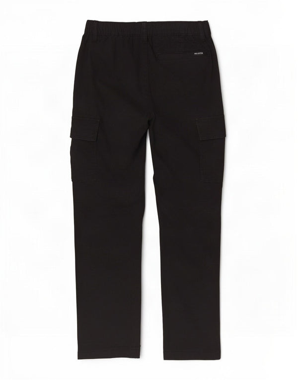 Pantalones Hollister Mujer Slim Cargo XS W28 L28 Algodón Negro