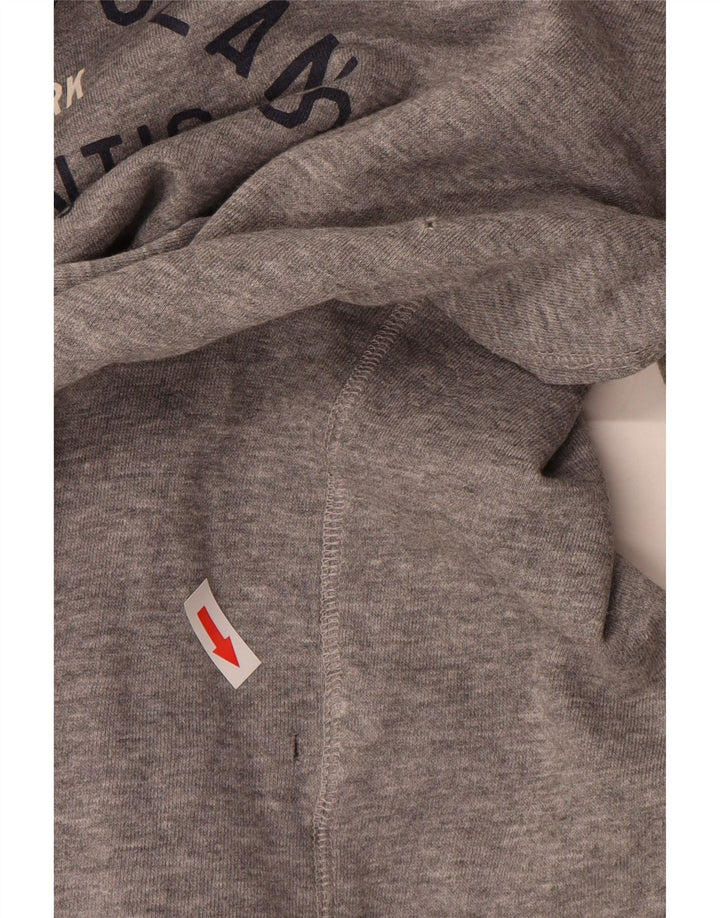 Levi's Hombre Sudadera Con Capucha Gráfica De Algodón Gris Medio