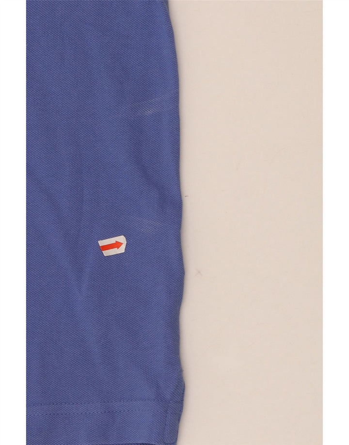 MASSIMO DUTTI Polo Hombre Algodón Azul Medio