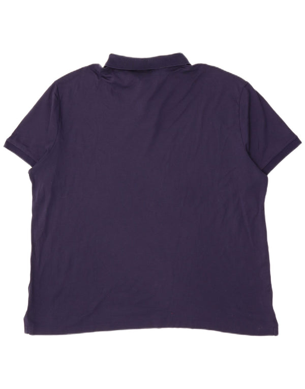 Polo Ralph Lauren Polo de ajuste delgado personalizado para hombre 2XL Algodón azul marino