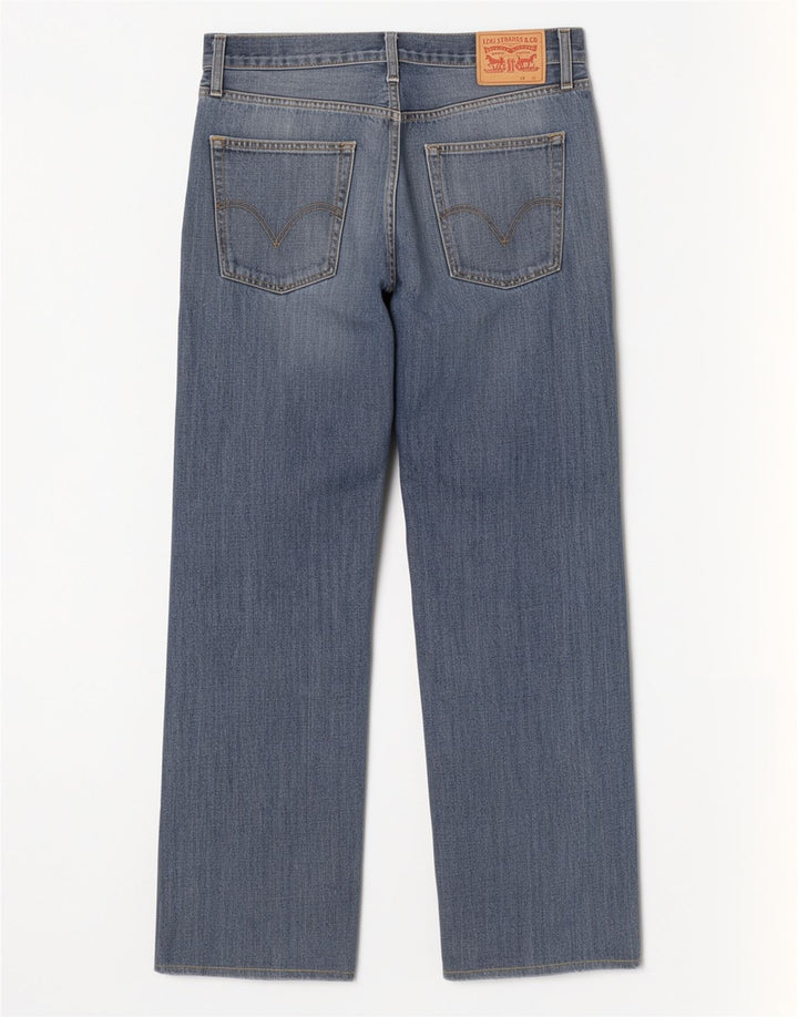 Levi's Hombre 514 Vaqueros Rectos W36 L31 Algodón Azul