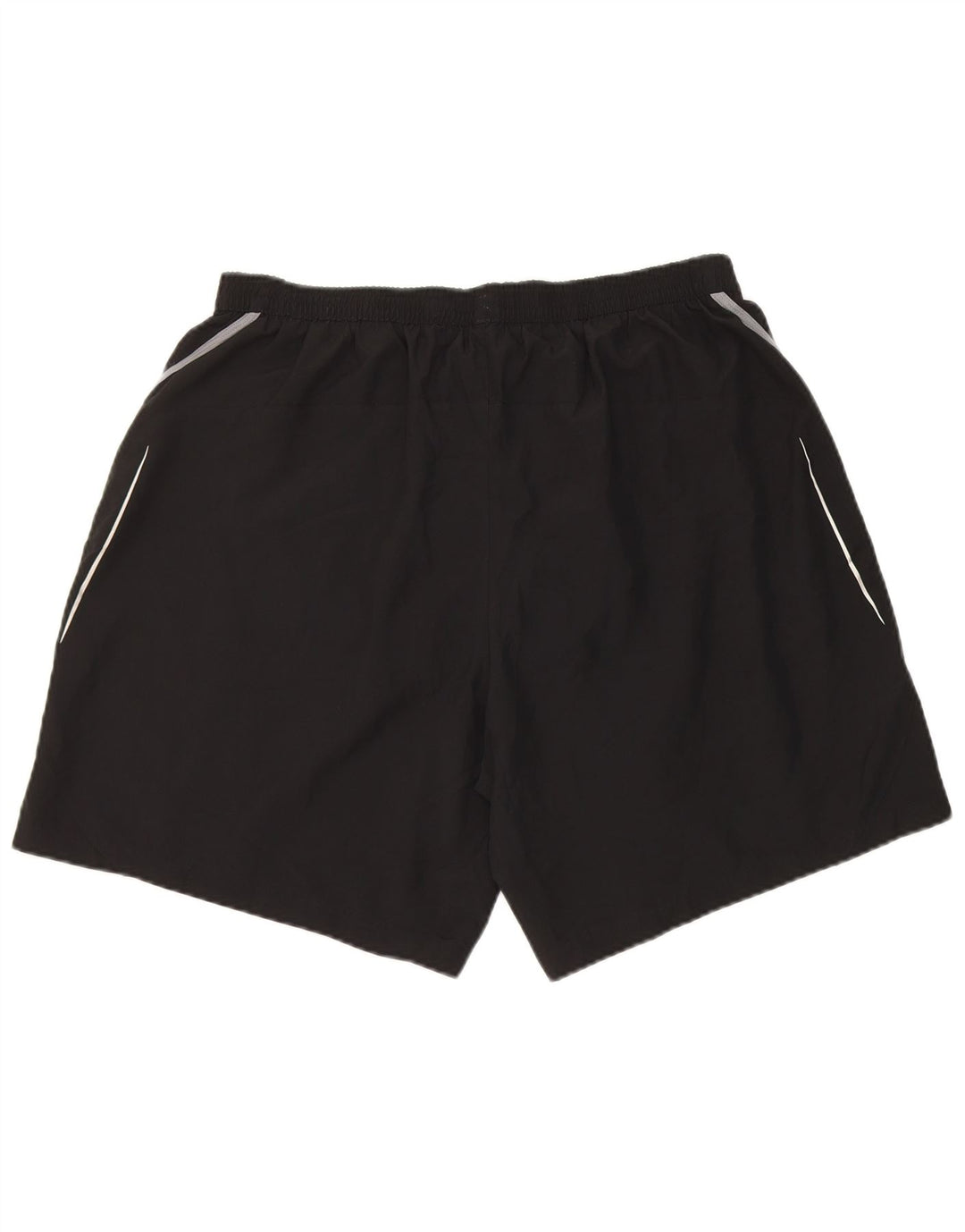 Adidas - Pantalones cortos deportivos para hombre, talla grande, poliéster negro