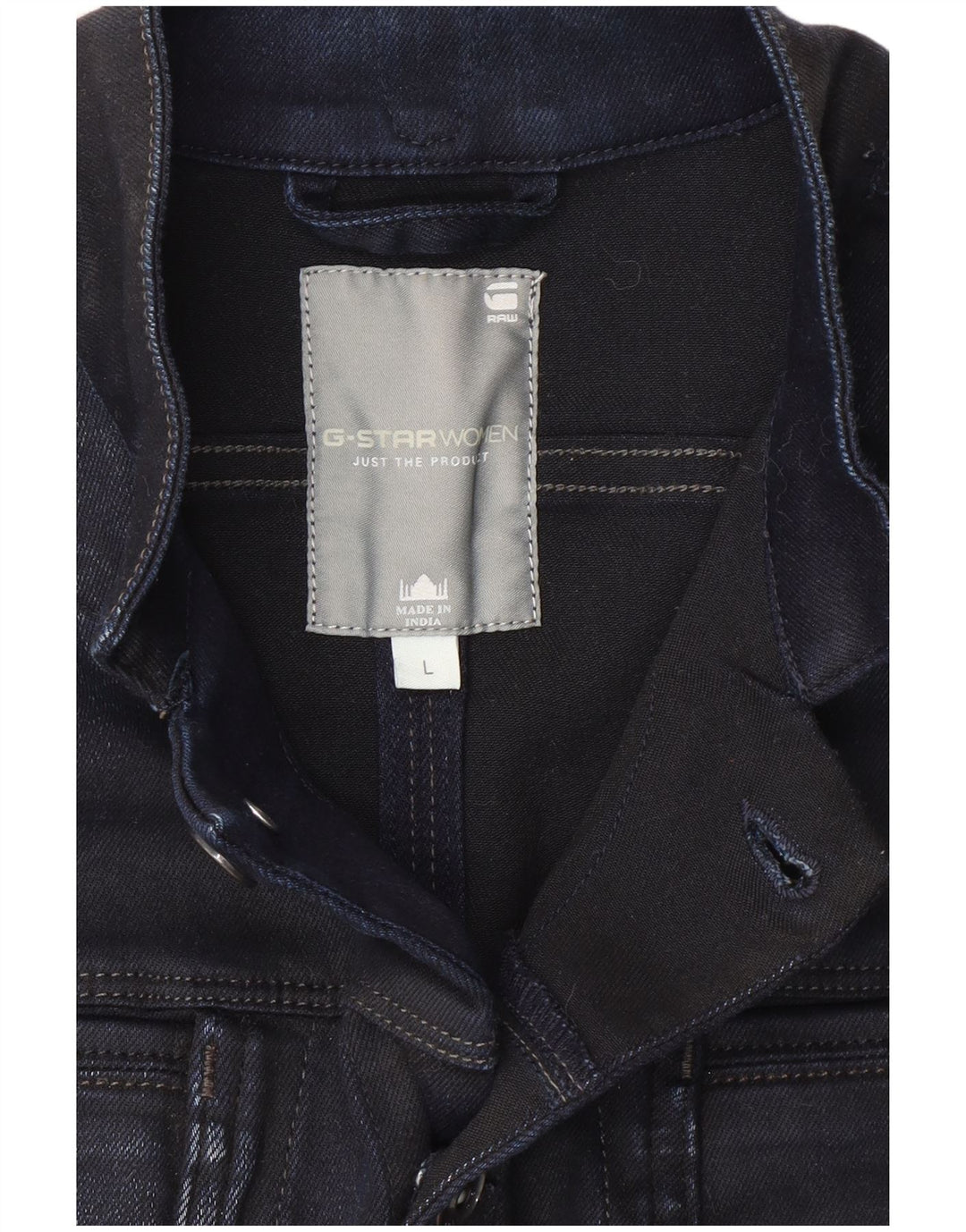 G-Star Chaqueta Vaquera para Mujer UK 44 Grande Azul Marino