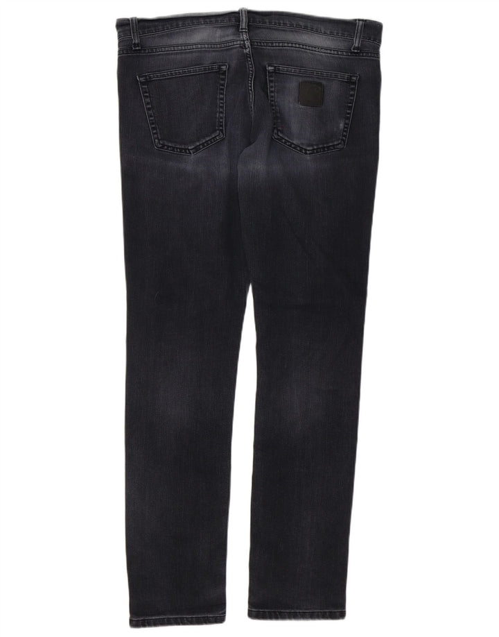 Carhartt Vaqueros rectos desgastados para hombre W34 L32 Gris