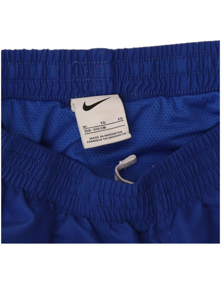 Nike Pantalones cortos deportivos para niños 13-14 años XL Azul