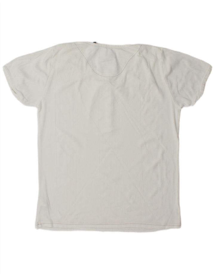 Wrangler Camiseta Hombre Top 2XL Algodón Blanco