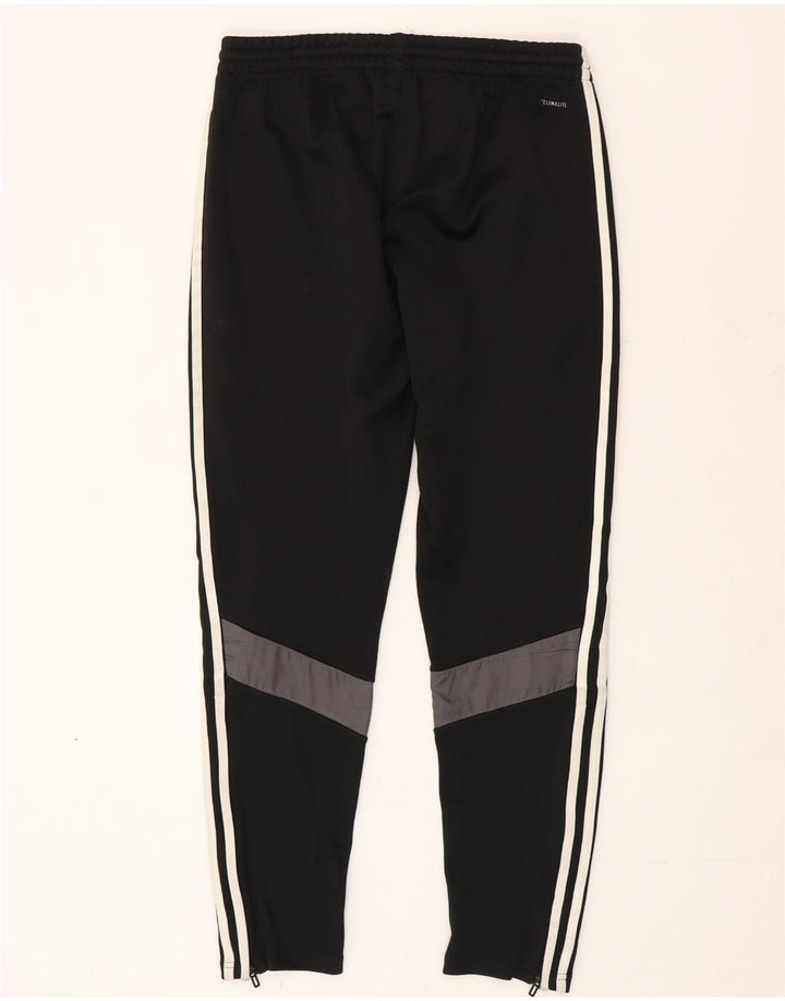 Adidas Mens Climalite Chándal Pantalones Pequeños Negro Poliéster