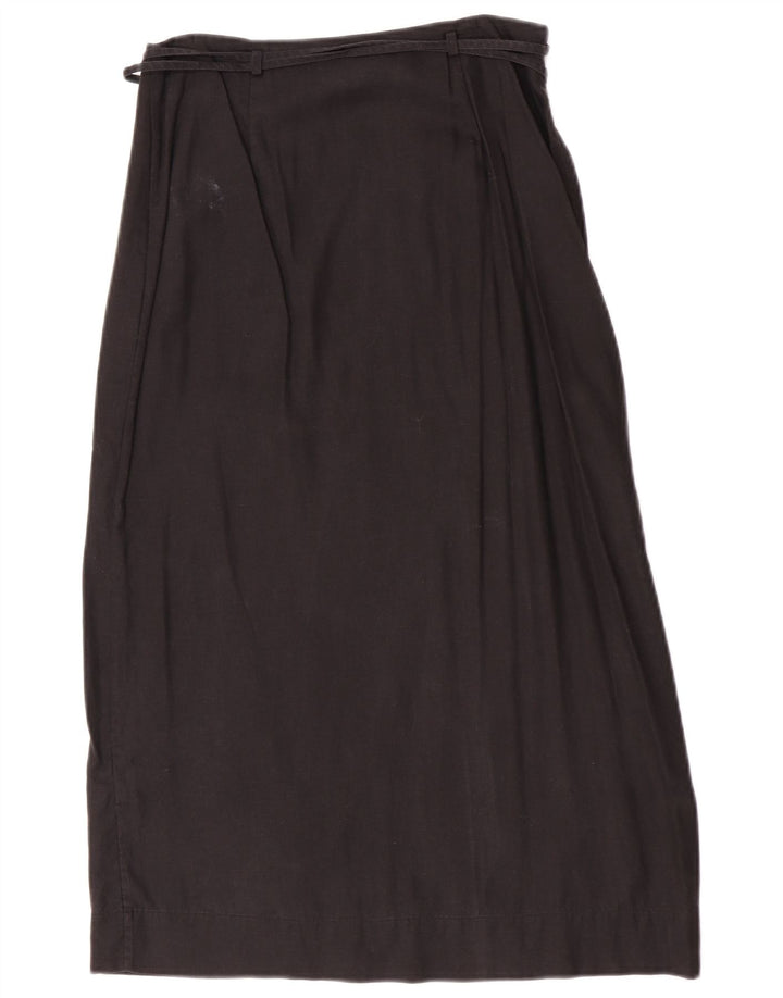& Other Stories Falda cruzada para mujer EU 38 Medium W26 Lyocell negro