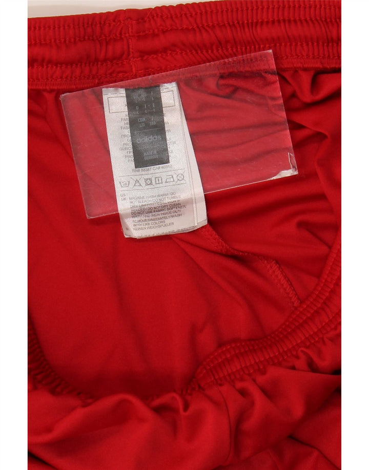Adidas Mens Aeroready Sport Shorts Grande Rojo Poliéster