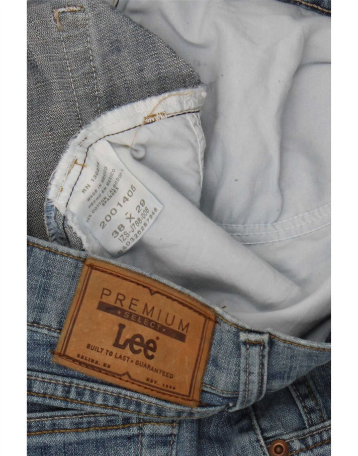 Vaqueros rectos Lee para hombre W38 L29 Algodón azul