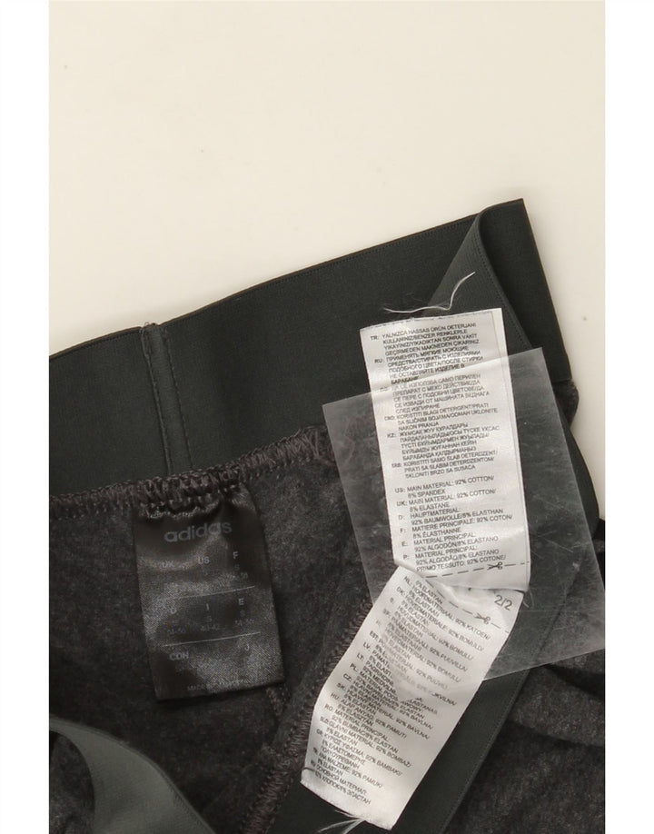 Leggings ADIDAS para mujer Reino Unido 8 Pequeño Gris Algodón