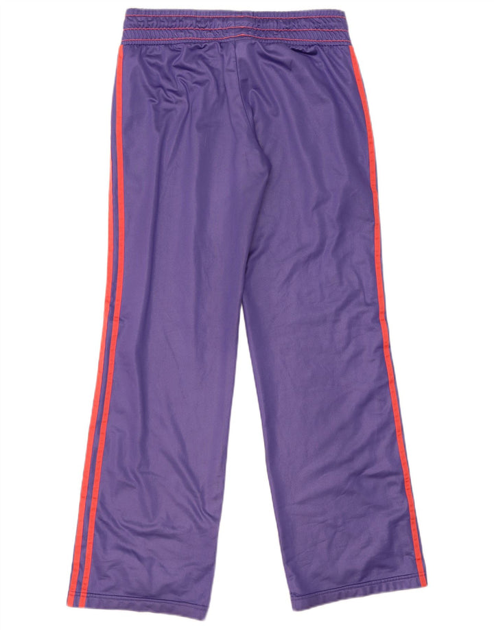 Adidas Pantalones de chándal para mujer UK 44 Medio Púrpura Poliéster