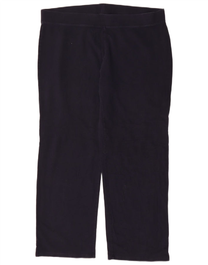 Marks & Spencer Leggings para mujer UK 20 2XL Algodón azul marino
