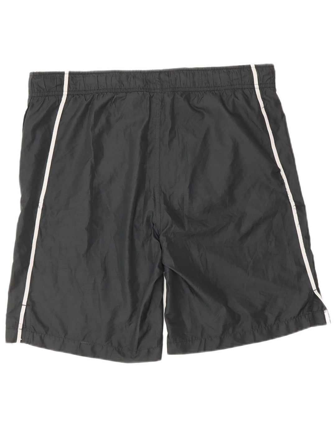 NIKE Pantalones cortos deportivos para hombre, talla pequeña, poliéster negro