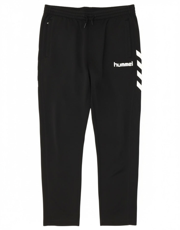 Hummel Pantalón De Chándal Para Hombre Grande Negro Poliéster