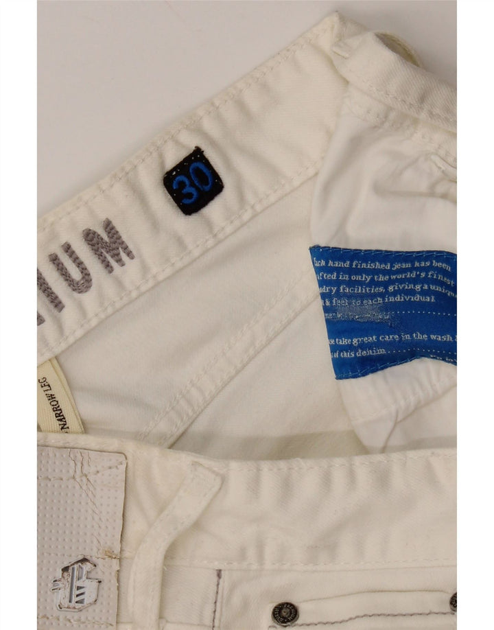 Vaqueros Guess Mujer Slim W30 L34 Blanco