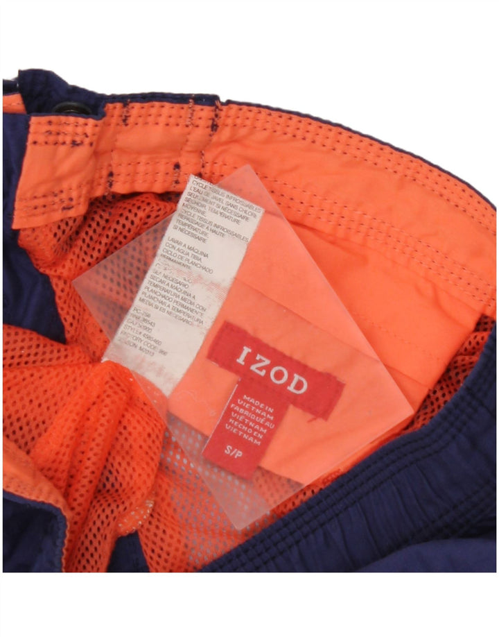 IZOD Bañador Hombre Pequeño Poliéster Rayas Azul Marino