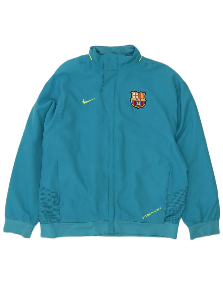 Nike Boys Barcelona Chándal Top Chaqueta 13-14 Años XL Azul Poliéster