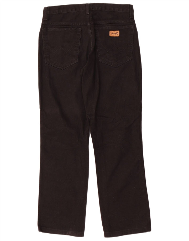 WRANGLER Vaqueros rectos Texas para hombre W32 L30 Algodón negro