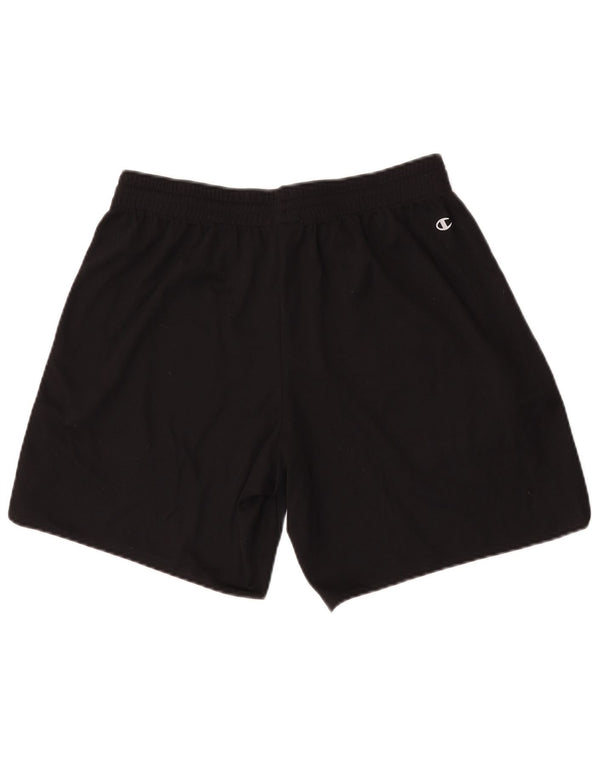 Champion Pantalones cortos deportivos para hombre mediano negro