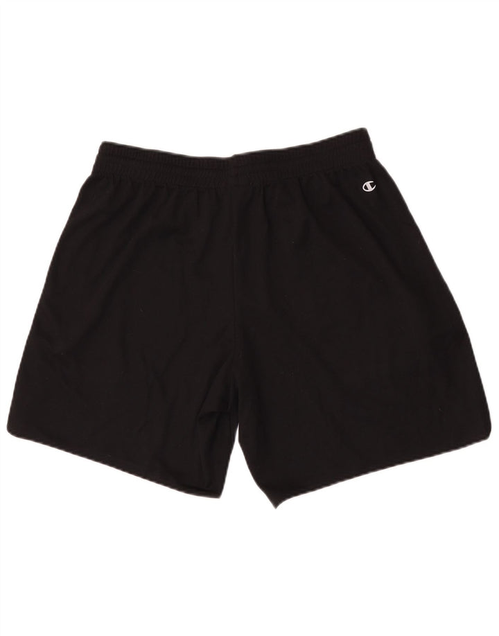 Champion Pantalones cortos deportivos para hombre mediano negro