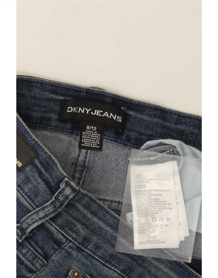 Dkny Pantalones cortos de mezclilla para mujer US 8 Medium W30 Algodón azul