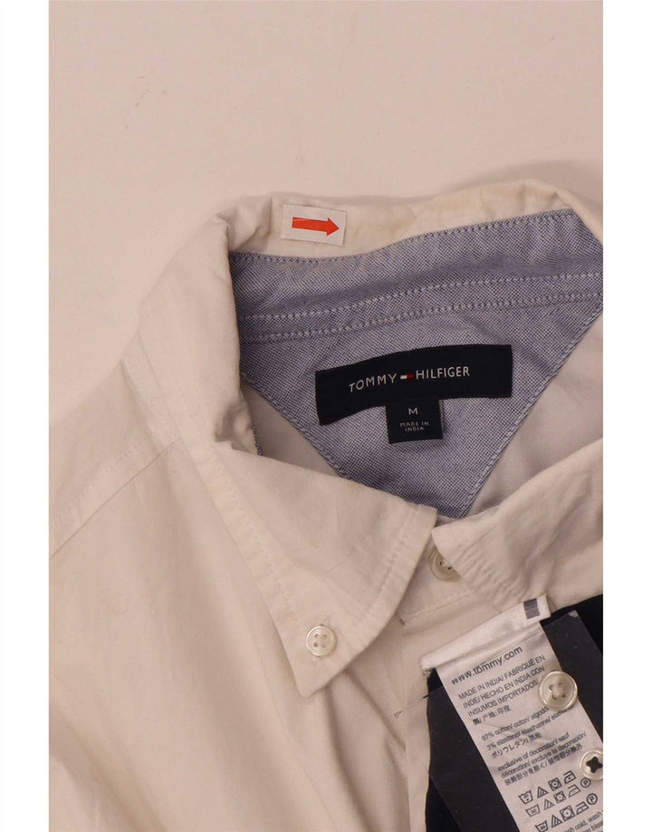 Camisa Tommy Hilfiger Hombre Medium White Colourblock