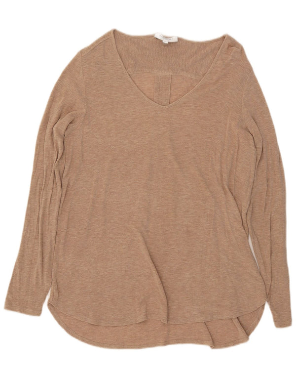Essentials Top Mujer Manga Larga UK 42 Medio Beige Moteado