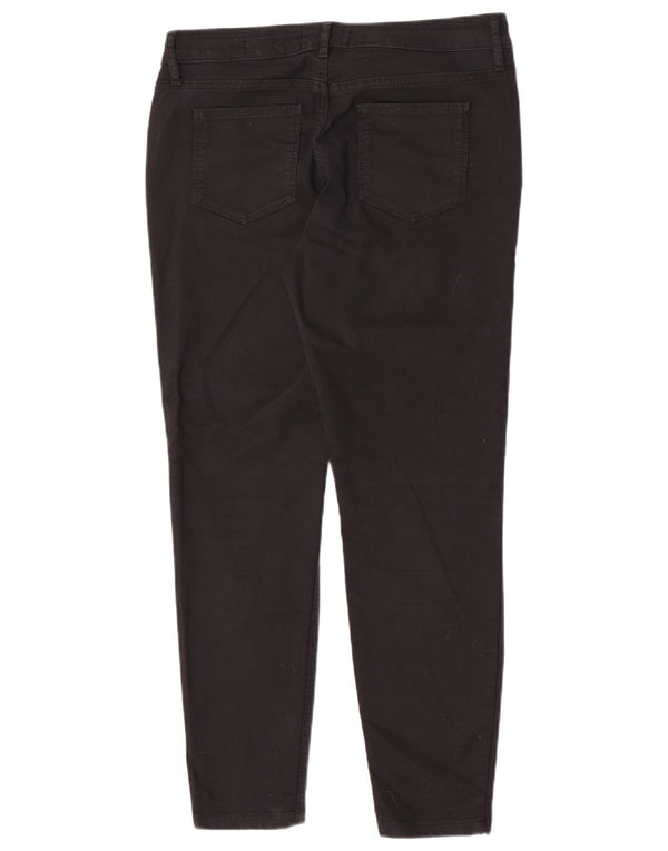 Vaqueros ajustados para mujer Fat Face UK 14 Large W32 L27 Algodón negro