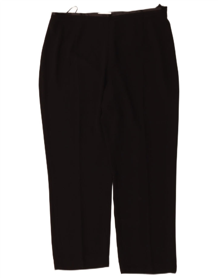 JACQUES VERT Pantalón casual recto de mujer W36 L30 Poliéster negro