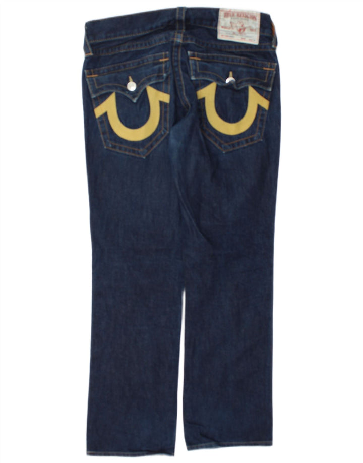 True Religion Vaqueros rectos para hombre W30 L31 Algodón azul
