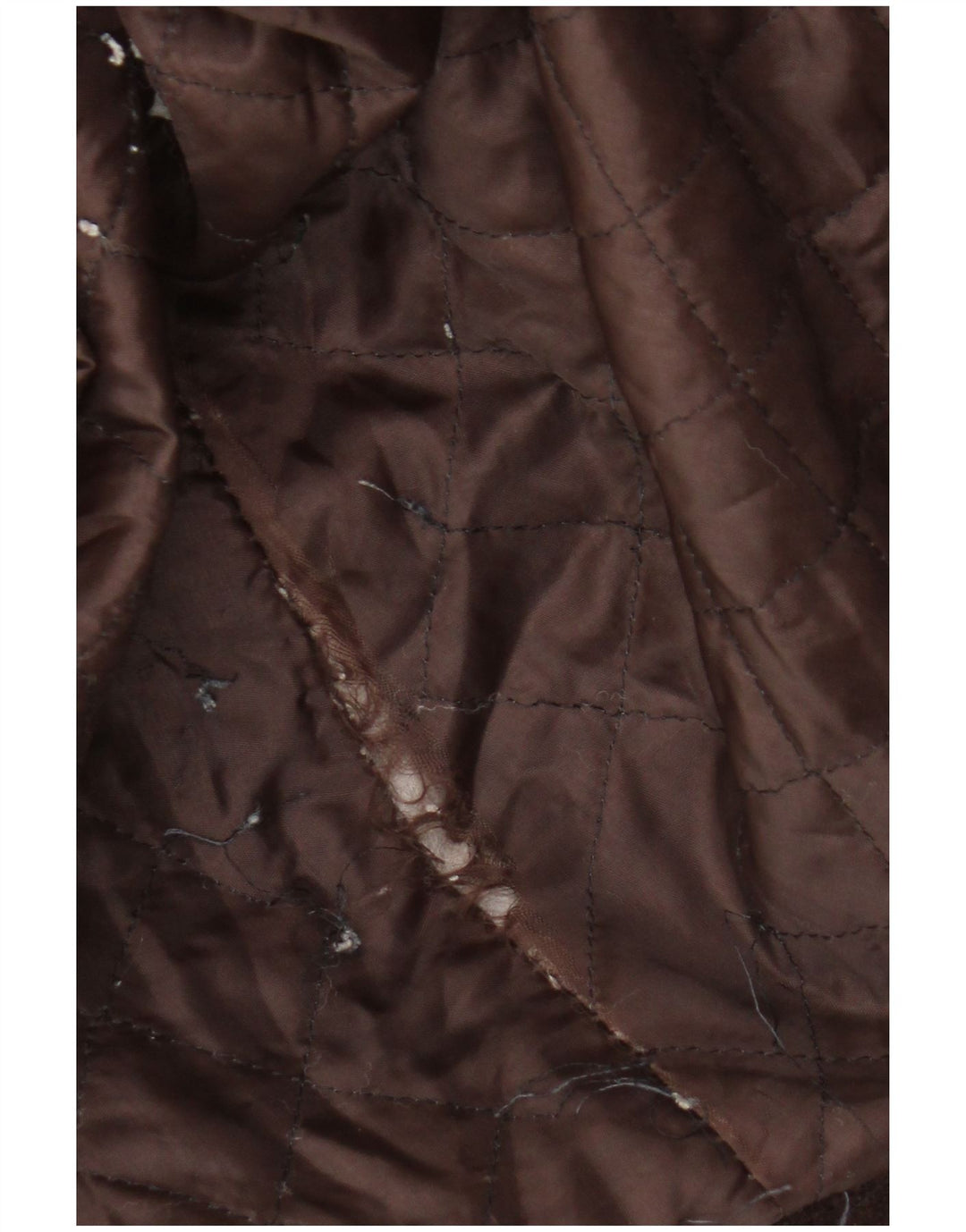 Vintage mujer oversize ante abrigo Reino Unido 20 2XL Marrón