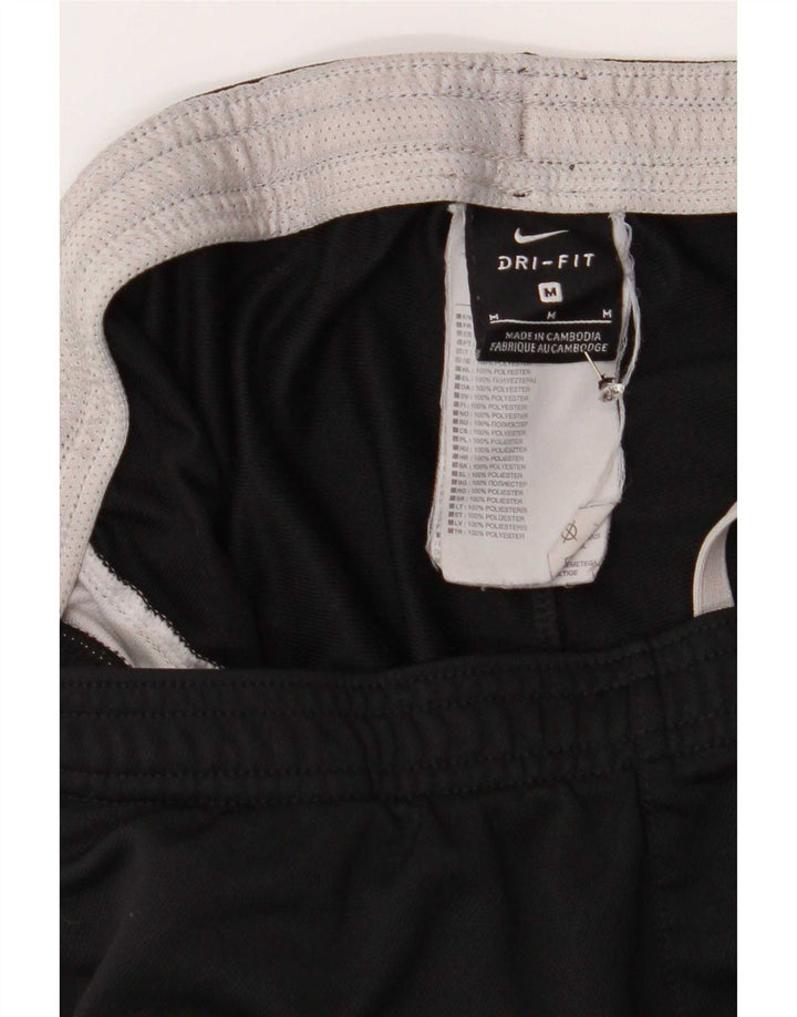 Pantalones De Chándal Nike Dri Fit Para Hombre Poliéster Color Block Negro Mediano