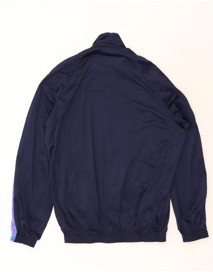 Arena Hombre Graphic Chándal Top Chaqueta XL Azul Marino Colorblock Poliéster
