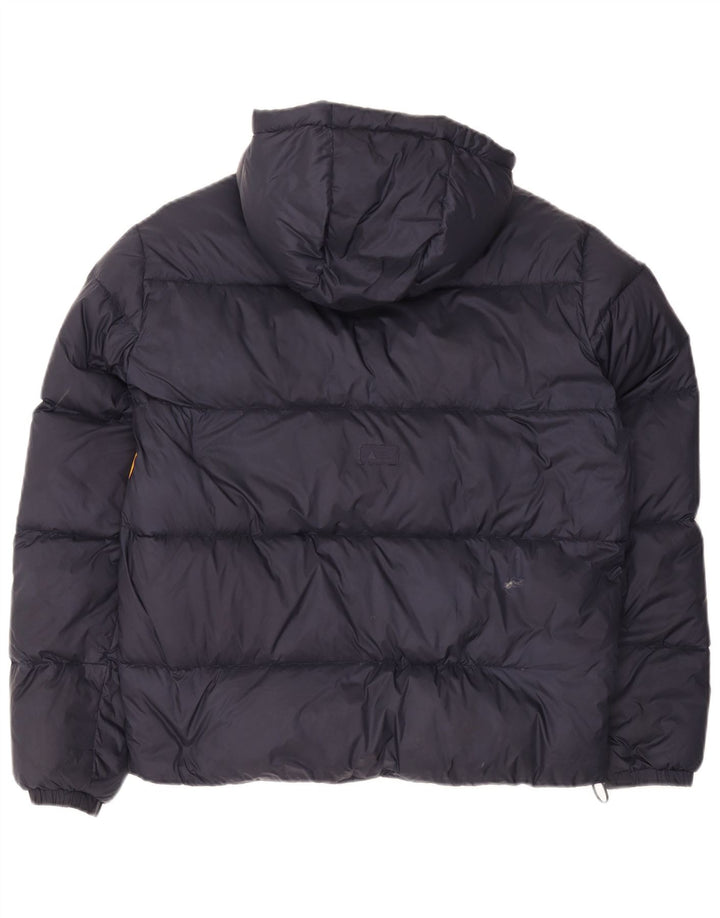 Chaqueta acolchada Heritage para hombre Ellesse UK 36 Small Azul marino Colorblock