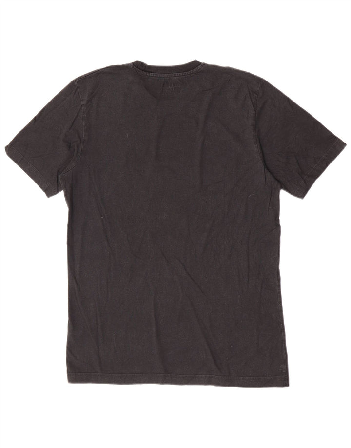 Reebok Camiseta gráfica para hombre Top Medium Black Cotton