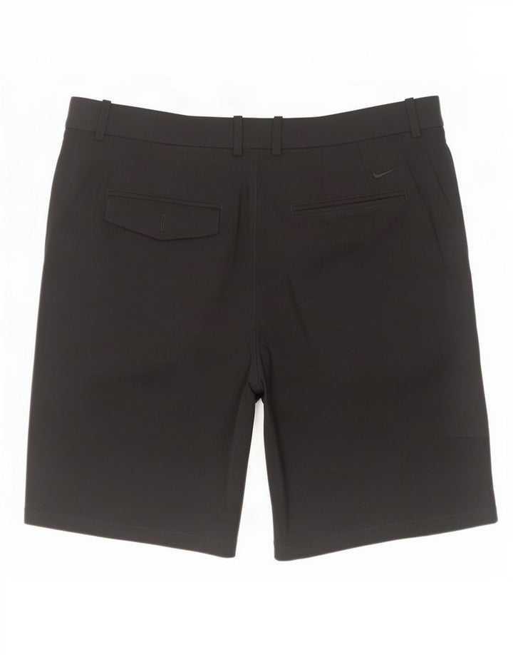 Nike - Pantalones cortos chinos Dri Fit para hombre, talla grande, W36, poliéster negro