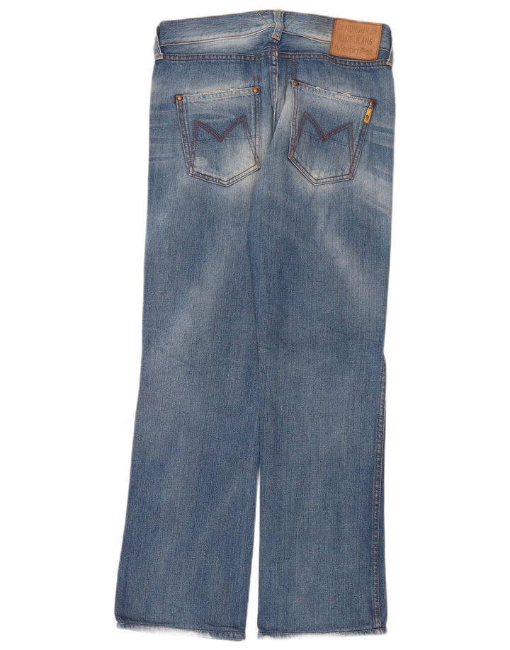 Meltin' Pot Vaqueros rectos para mujer W26 L32 Algodón azul