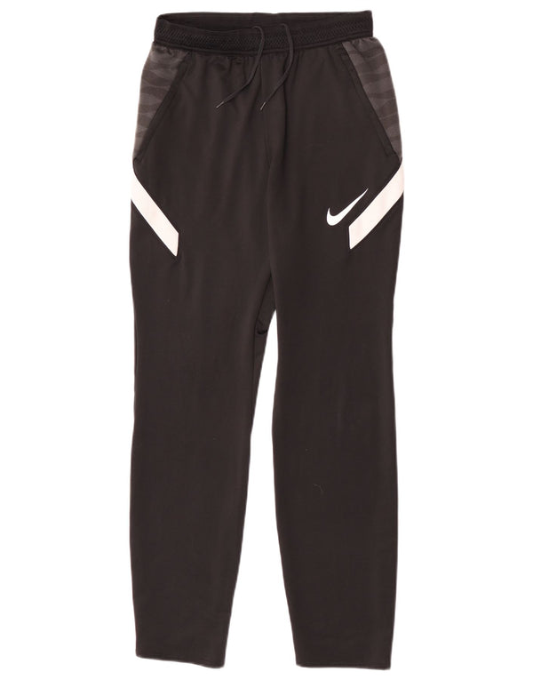 Nike Pantalones de chándal Dri Fit Slim para niños 13-14 años XL Negro Colorblock