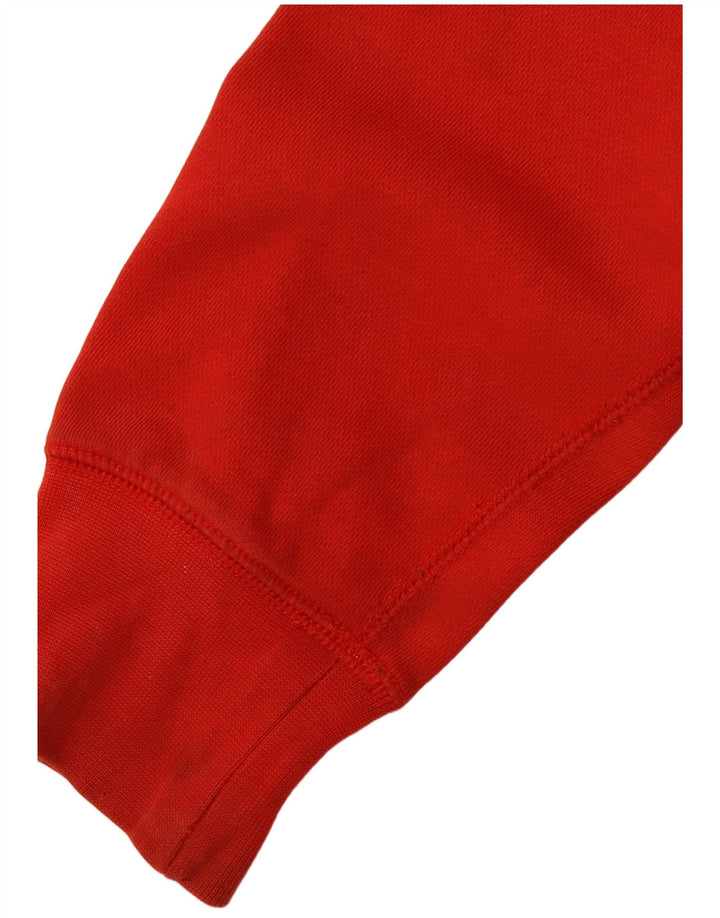 Nike Hombre Sudadera Gráfica Jersey Pequeño Algodón Rojo