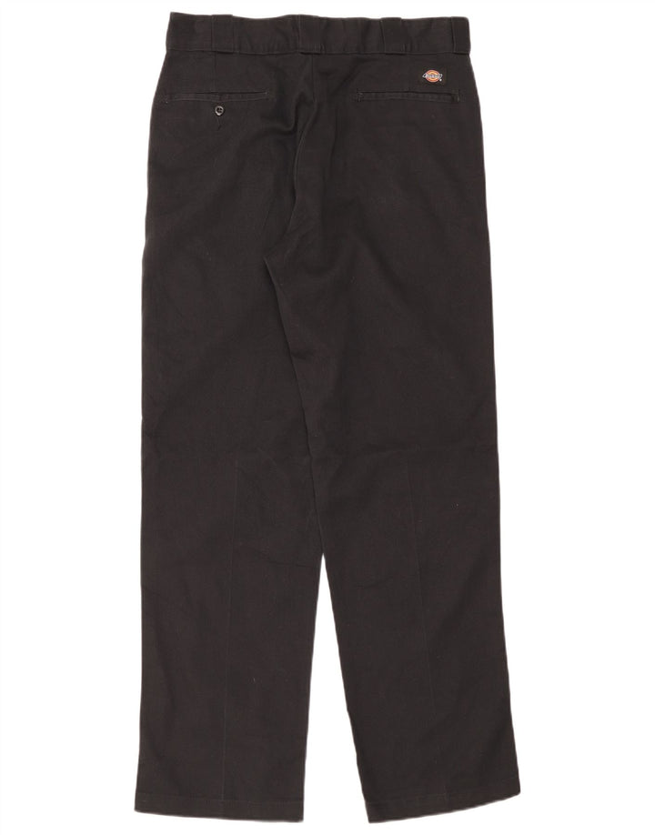 Dickies Pantalones chinos rectos para hombre W32 L32 Negro
