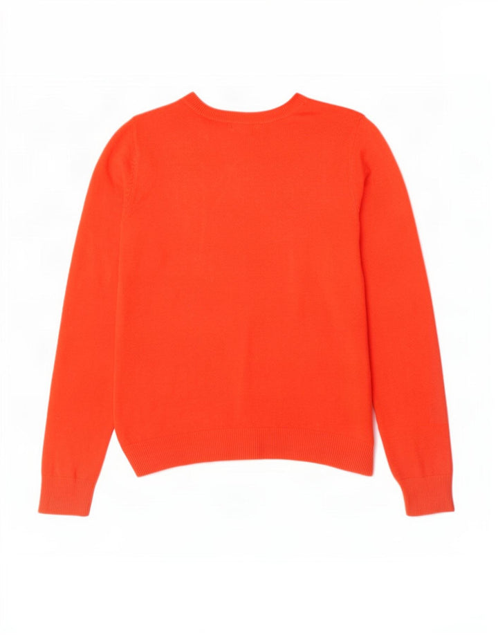 Marks & Spencer Suéter tipo jersey con cuello barco para mujer Reino Unido 12 Acrílico naranja mediano