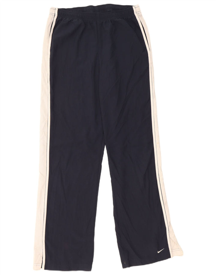Pantalones de chándal Nike para mujer US 8/10 Medium Azul marino Colorblock
