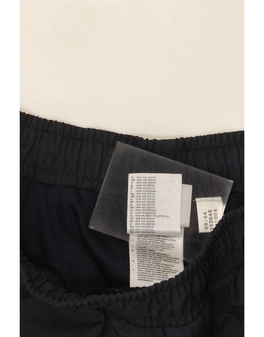 Adidas Hombre Pantalones De Chándal Joggers Grande Azul Marino Rayas Poliéster
