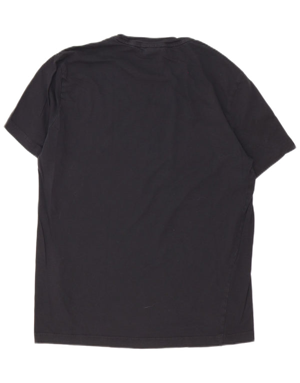 Champion Camiseta gráfica para hombre Top Medium Black Cotton